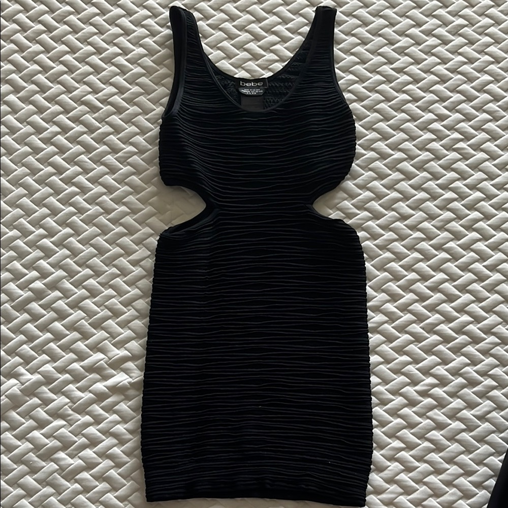 Bebe Cutout Bodycon Dress